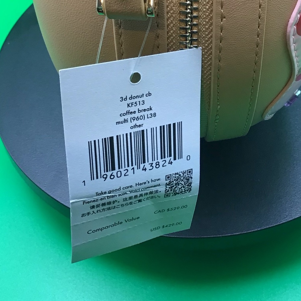 Kate Spade ♠️ Coffee Break 3D Donut
Crossbody Bag NWT
 $429 | | kate spade - Picture 10 of 13